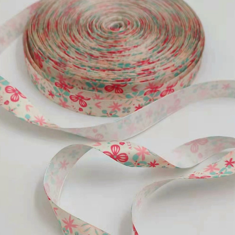 1000 yard Single/Double Sided Ribbon, Silk Ribbon, Satin Ribbons, head ribbon, double faced Ribbon, gift ribbon image 7