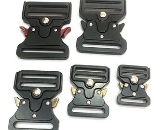 2pcs Metal buckle Matte Finish / Quick Side Release / Cobra Tactical Military Premium Durable Heavy Duty Quality buckle