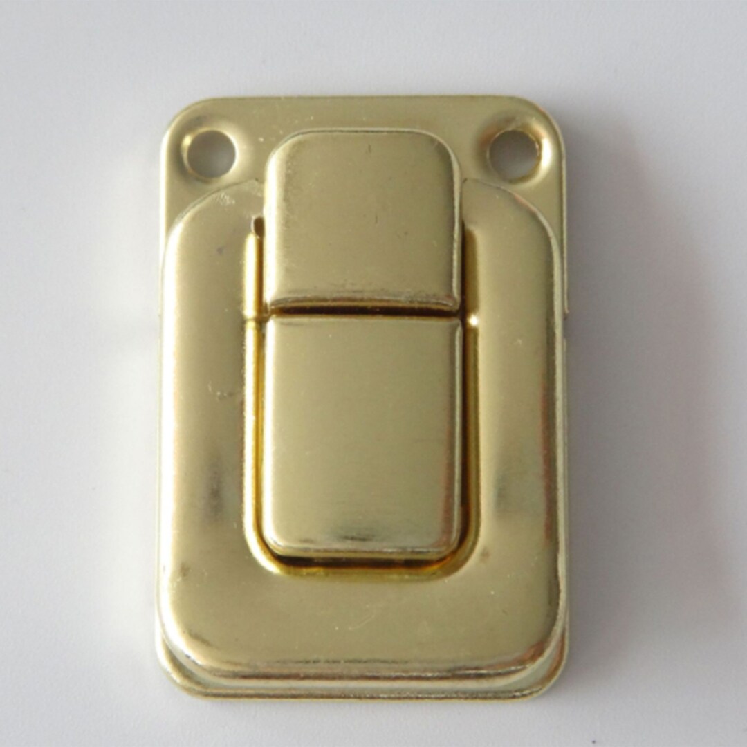 10 Stück Kästchen Verschluss für Holzbox Gold Hasp Nickel