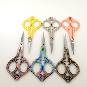 Silver Owl Embroidery Scissors Small Embroidery Scissors Sewing Scissors  Sharp Scissors Cute Scissors Sewing Kit 