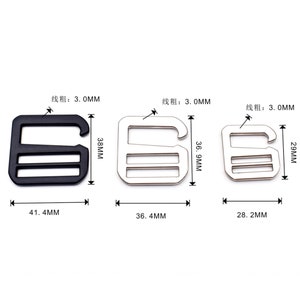 10pcs  Zinc Alloy G-Hook,Metal G buckle,G hooks Strap Slider Hooks Slide Handbag Wholesale,Strap Fasteners Bag buckles-25mm