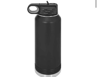 32 oz Stainless Steel Powder Coated Blank Insulated Sport Water Bottle  Polar Camel