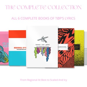 Entire TØP Book of Lyrics Collection