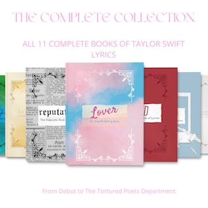 Entire TS Book of Lyrics Collection