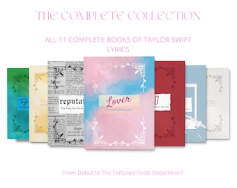 Entire TS Book of Lyrics Collection