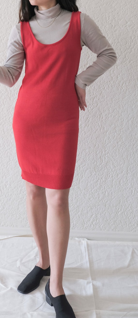 Vintage Donna Karen Tank Dress / minimal vintage