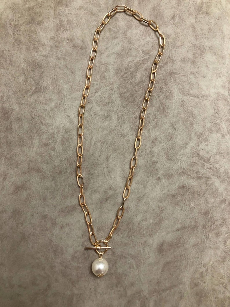 Gothic Baroque Pearl Coin Pendant Choker Necklace for Women Wedding Punk Bead Lariat Gold Color Long Chain Necklace Gift Christmas gift
