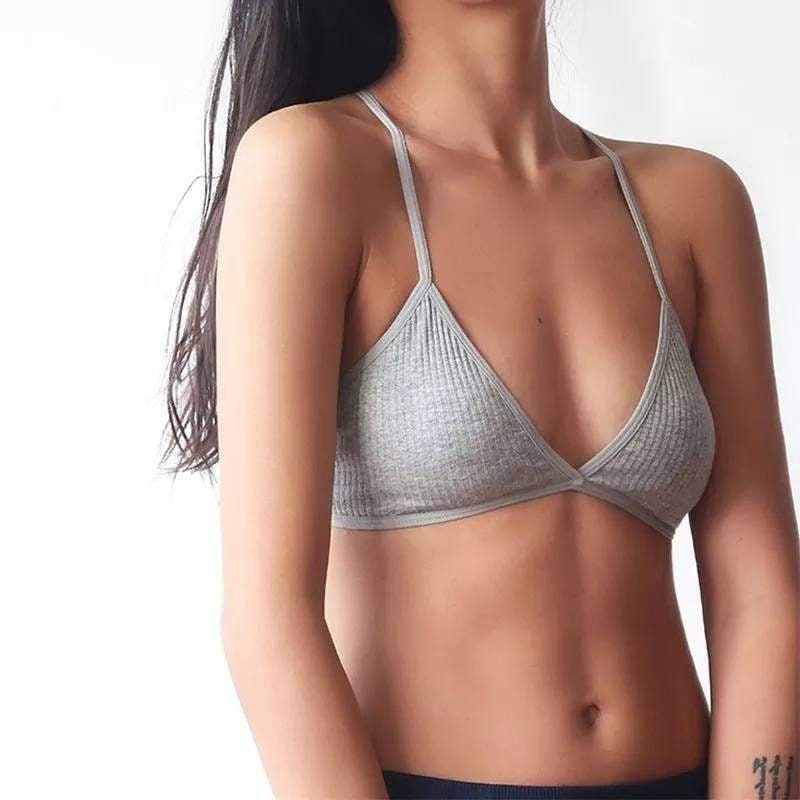 French Style Comfort Cotton Bralette • Pack of 2