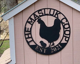 Fluffy Butt Hut Chicken Metal Sign, Funny Farm Fresh Butt Nuggets Eggs Kitchen Custom, Rustic Sign, Chicken Coop Plaque, Chick Rooster Egg