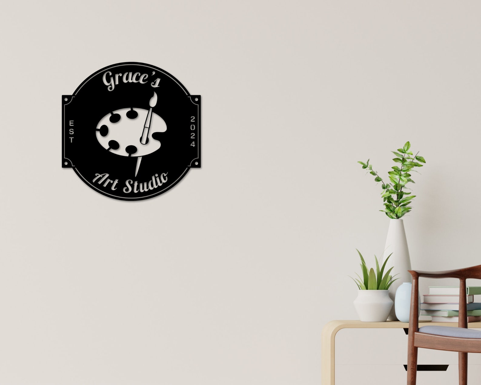 Art Studio Sign, Craft Room Sign, Arts and Crafts Sign, Metal Sign ...