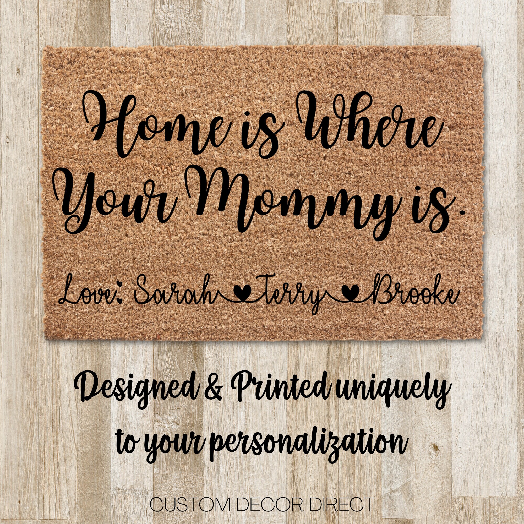 Home is Where Your Mom is Mothers Day Gift Mothers day Etsy