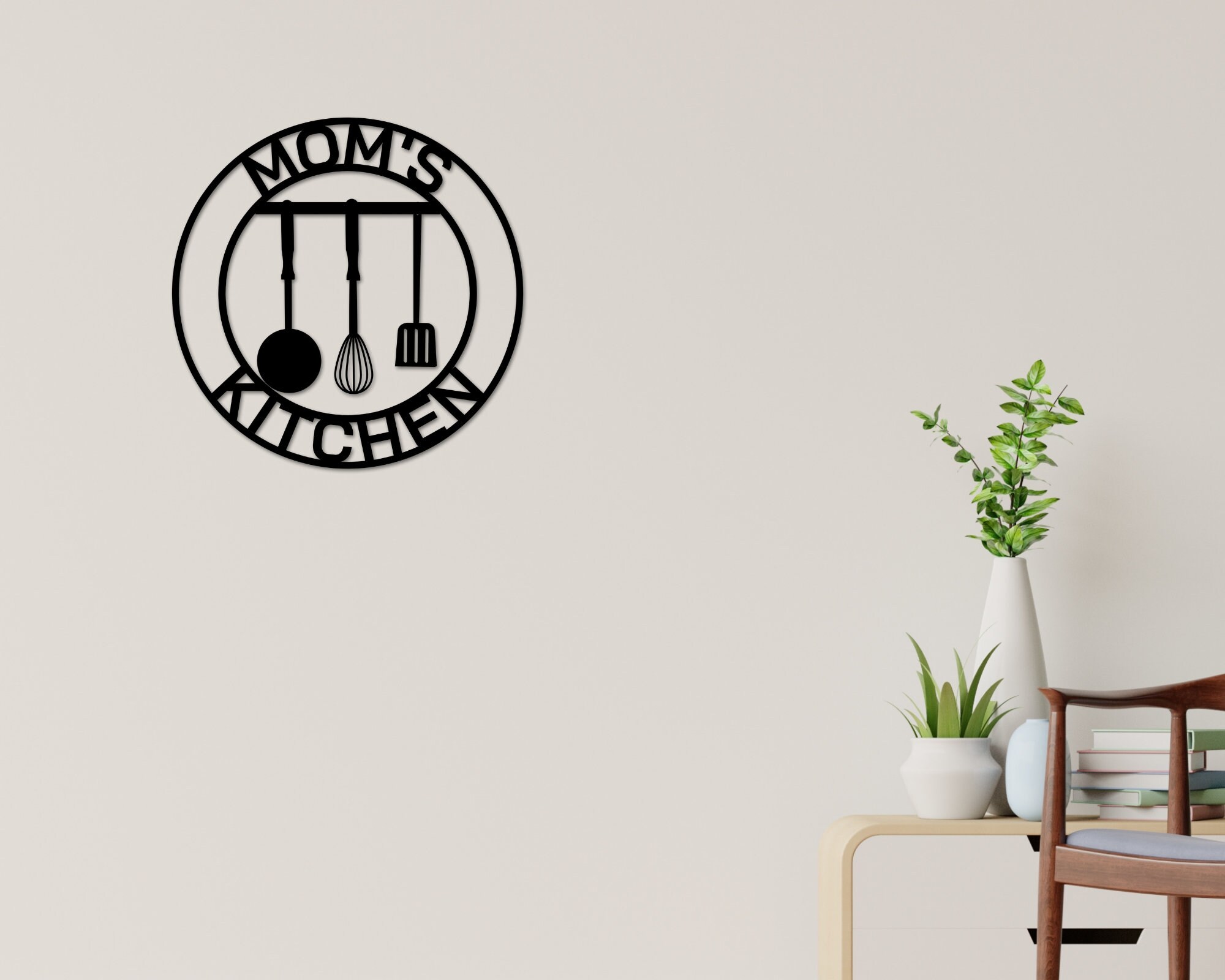 Custom Kitchen Sign Personalized Kitchen Sign Metal Kitchen Etsy