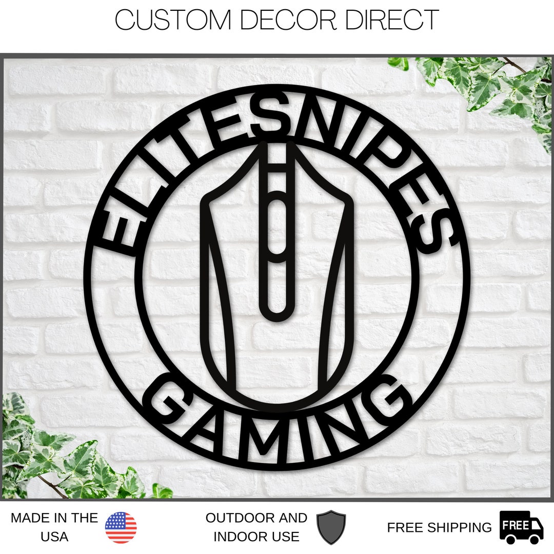 Computer Game Sign PC Gaming Sign, Gamer Sign, Gaming Username Sign, Game Room Sign ...