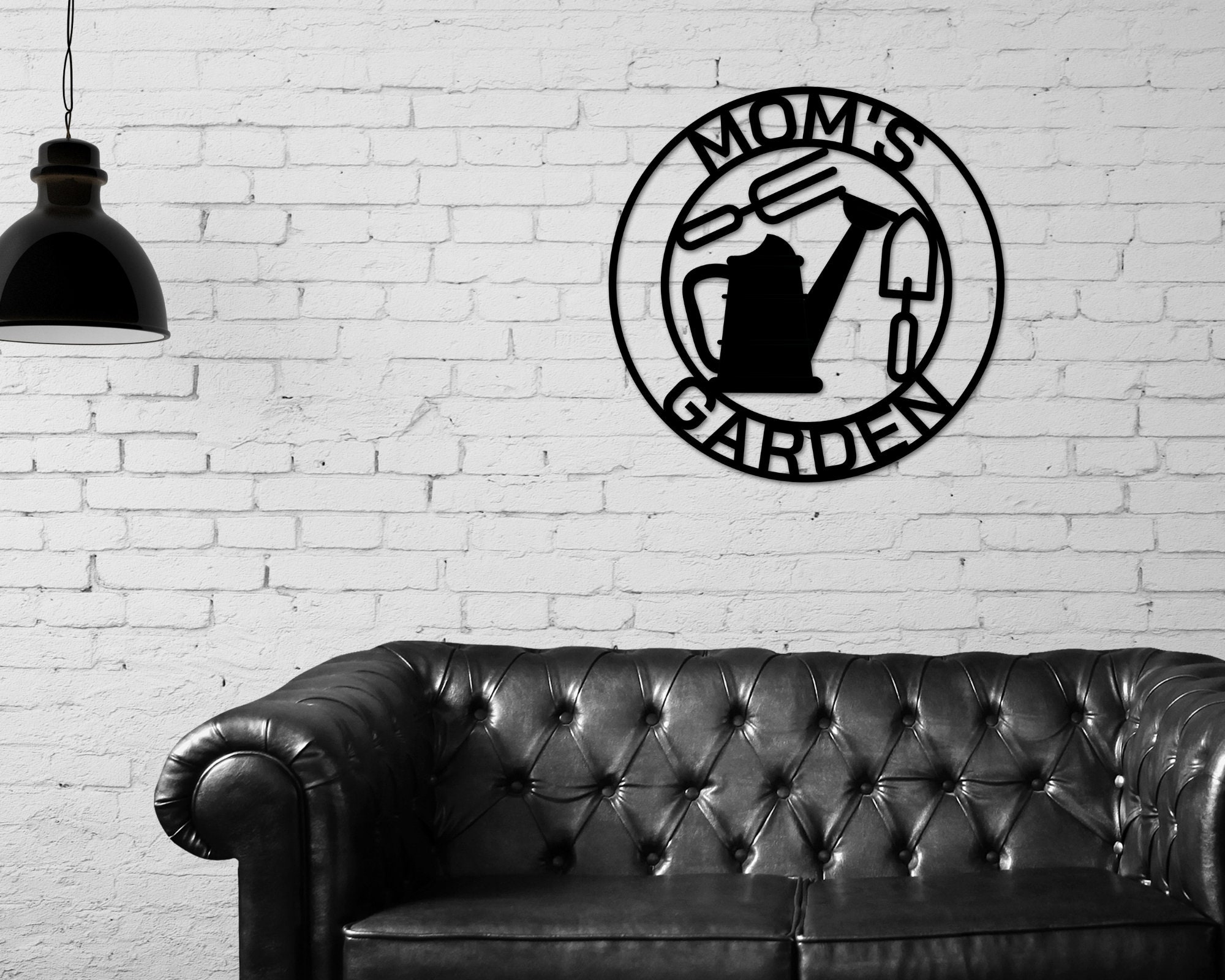 Custom Garden Metal Sign Personalized Garden Sign Garden | Etsy