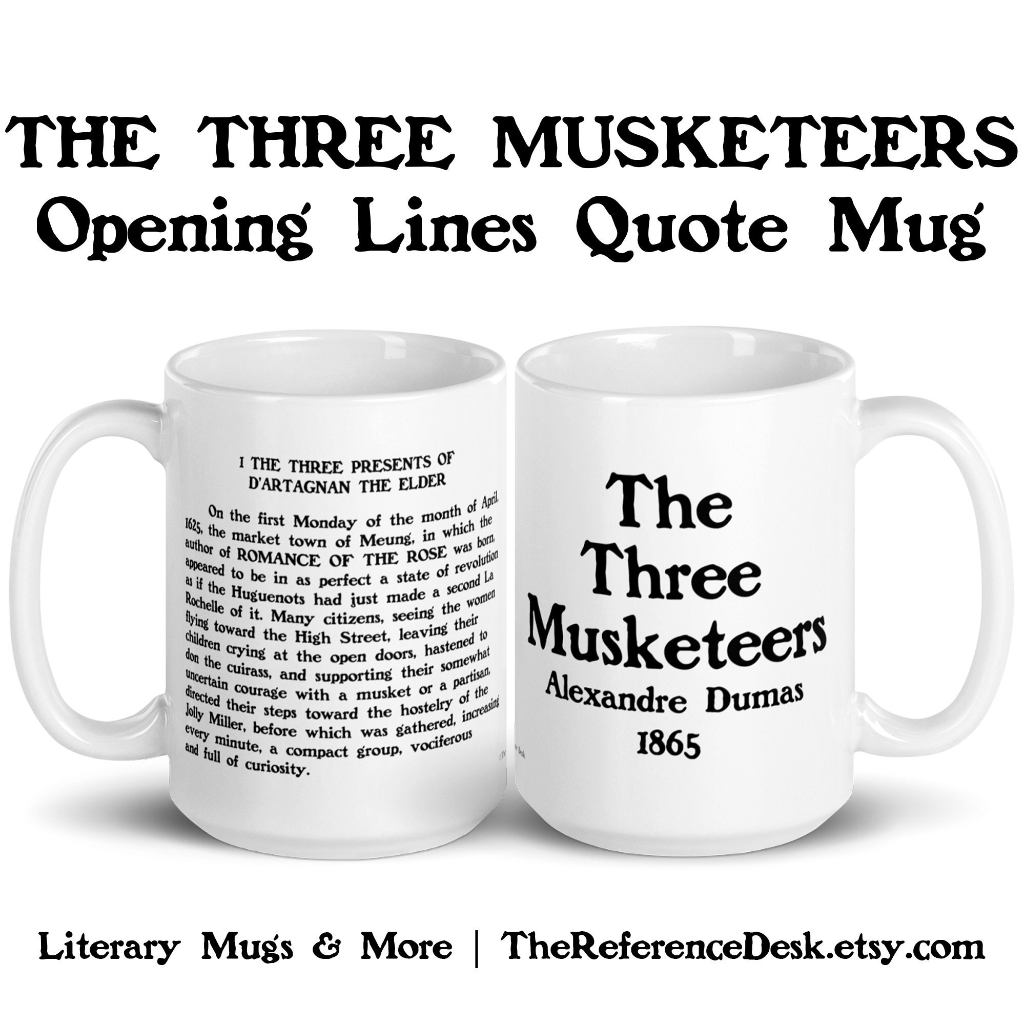 Three Musketeers Mug - Etsy Three Musketeers Mug - Etsy