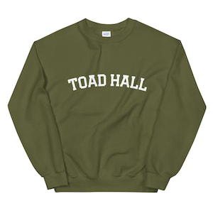 Toad Hall Sweatshirt, Wind in the Willows Shirt, Kenneth Grahame Gift, Literary Apparel, Children&#39;s Book Reader Gift, British Literature
