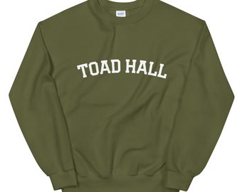 Toad Hall Sweatshirt, Wind in the Willows Shirt, Kenneth Grahame Gift, Literary Apparel, Children's Book Reader Gift, British Literature