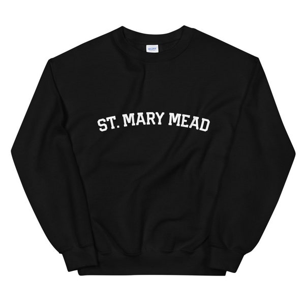 St. Mary Mead Sweatshirt, Agatha Christie Sweatshirt, Miss Marple Gift, Book Nerd Gift, Book Lover Apparel, Mystery Fan Shirt, Bookish Gift