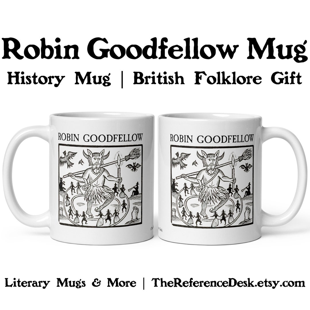 Robin Goodfellow Mug British Folklore Gift Puck Literary - Etsy