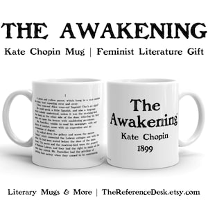 The Awakening Quote Mug, Kate Chopin Gift, Feminist Fiction Gift, Feminist Professor Mug, Women Writer Gift, American South Literature Gift