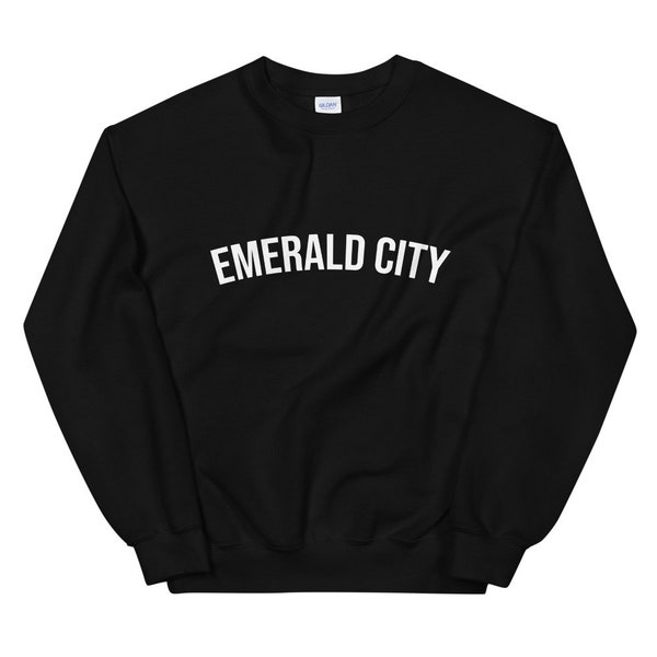 Emerald City Sweatshirt, Emerald City Gift, Wizard of Oz Sweatshirt, Dorothy Toto Fan, Halloween Sweatshirt, Children's Book Reader Gift