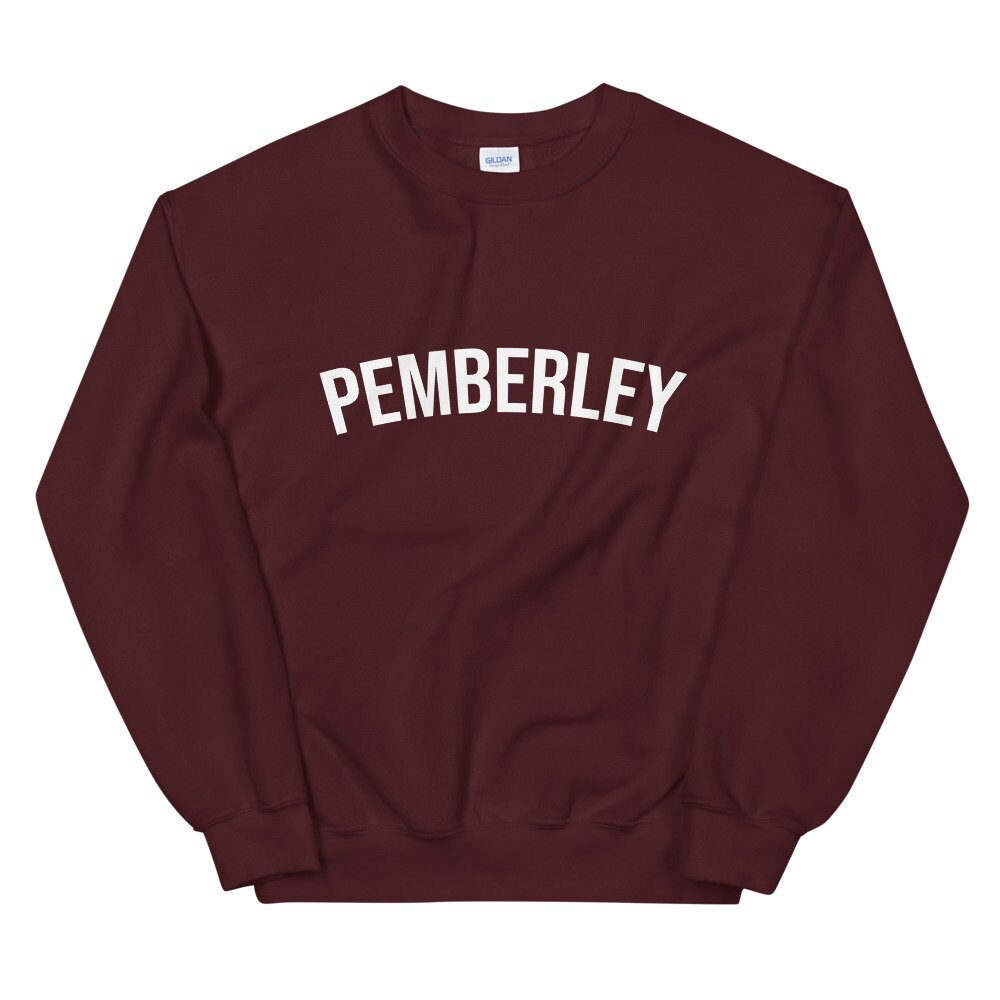 Pemberley Sweatshirt Pride and Prejudice Sweatshirt Jane | Etsy