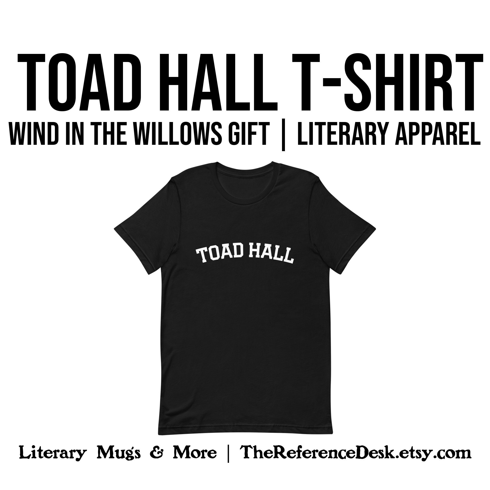 Toad Hall Shirt, Wind in the Willows Fan Shirt, Kenneth Grahame Gift ...