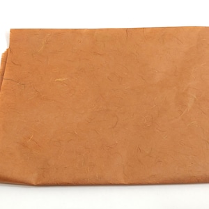 Paquet de 10 - Grandes feuilles de papier de soie UNRYU - Emballage cadeau ovale MM-BR15 (24 x 35 po.), papier naturel, papier respectueux de l'environnement