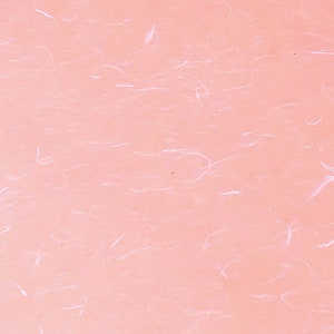 Paquet de 10 - Grandes feuilles de papier de soie UNRYU - Rose saumon vif (22 x 32 po.) Emballage cadeau, papier naturel, papier respectueux de l'environnement
