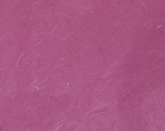 10 Pack - Large Sheets UNRYU Tissue Paper - Mauve Pink  (24" x 35") Gift wrap, natural paper, eco-friendly paper