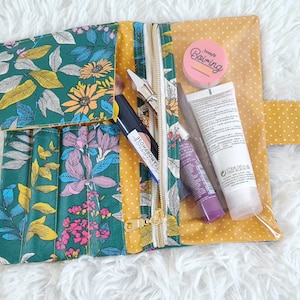 Pochette à maquillage, trousse de maquillage imperméable, trousse make up, trousse pinceaux, pochette voyage