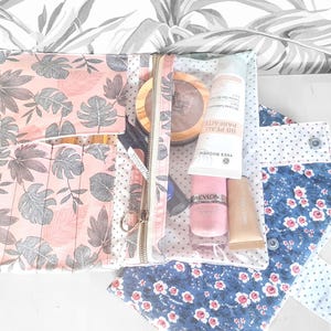 Pochette à maquillage, trousse de maquillage imperméable, trousse make up, trousse pinceaux, pochette voyage