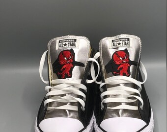 leather converse size 14