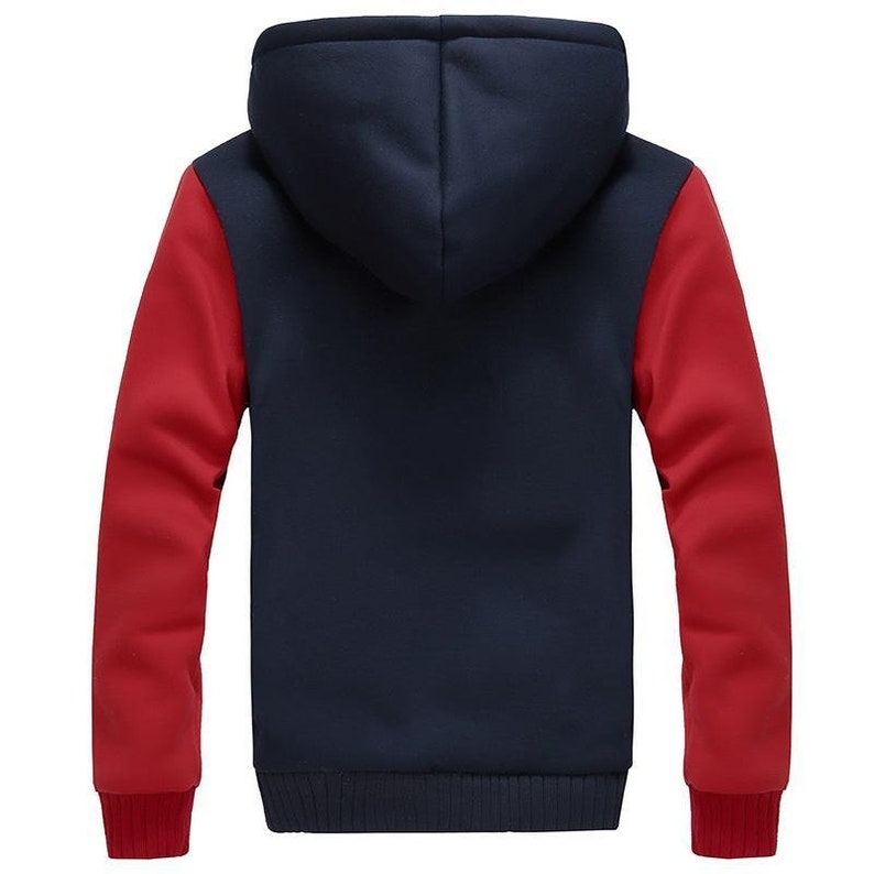 Hoodie Long Sleeve Zipper Autumn Jacket Sweatshirt