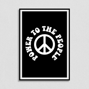 Power to the People Print