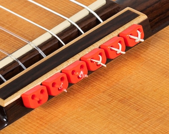 Red Beads for Classical guitar Flamenco guitar Folk Acoustic Nylon Strings Electric Ukulele Mandolin Guitar Strings with YOUTUBE review
