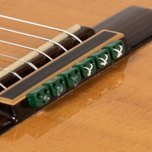 Classical Flamenco Folk Acoustic Strings Electric Nylon Ukulele Mandolin Guitar String Ties Beads GREEN with YOUTUBE review