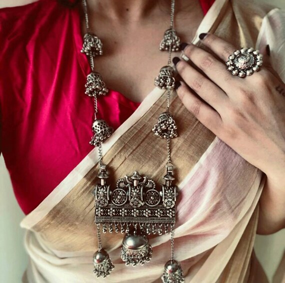 Oxidised Jewellery German Silver 