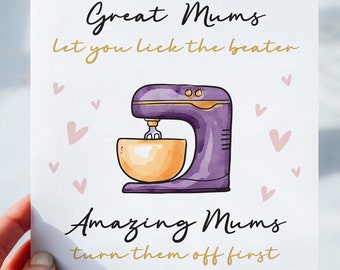 Mother's Day Card | Funny Mother's Day Card | Mum Funny Card | Mothers Day Day Card | Mother's Day Gift | Funny Card her | Great Mums