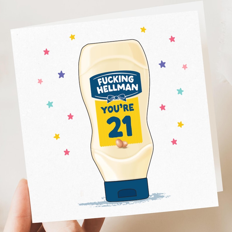 funny 21st birthday card