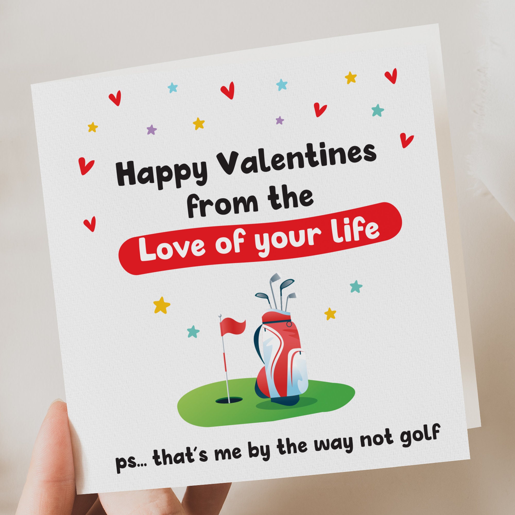 Biglietto di San Valentino stampabile per il marito, download immediato, biglietto da stampare a casa, San Valentino, cuori ad acquerello, biglietto di San Valentino per il marito - Italia