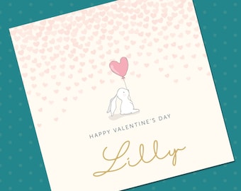 Simple Valentines Card, Valentines Card for Girl, Valentines Card for Girlfriend, Valentines Card for Wife, Valentines Card for Daughter