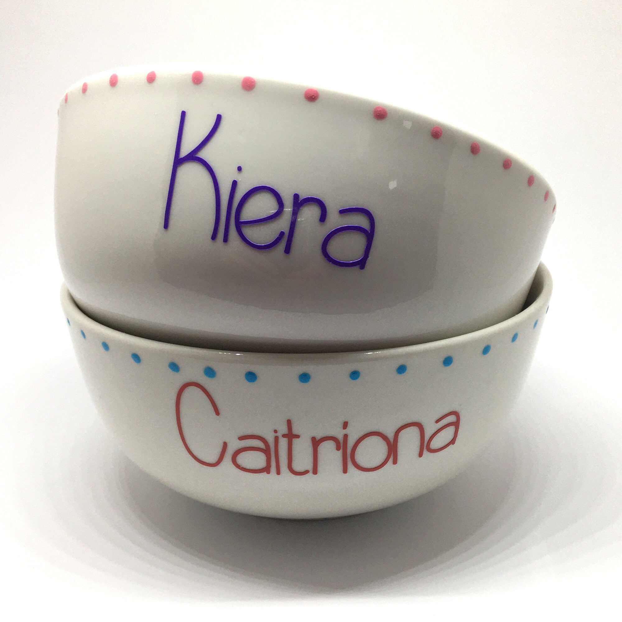 Personalised Cereal Bowl Personalised Kids dinner Bowl Etsy