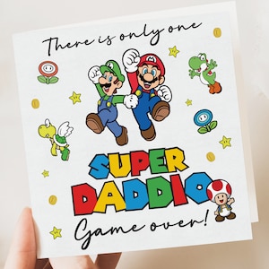 Super Daddio-vaderdagkaart | Grappige Vaderdagkaart | Grappige kaart | Vaderdagkaart | Vaderdagcadeau | verjaardagskaart