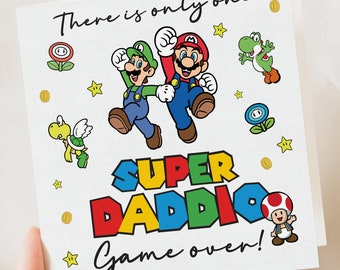 Super Daddio Vatertagskarte | Lustige Vatertagskarte | Lustige Karte | Vatertagskarte | Vatertags Geschenk | Geburtstagskarte