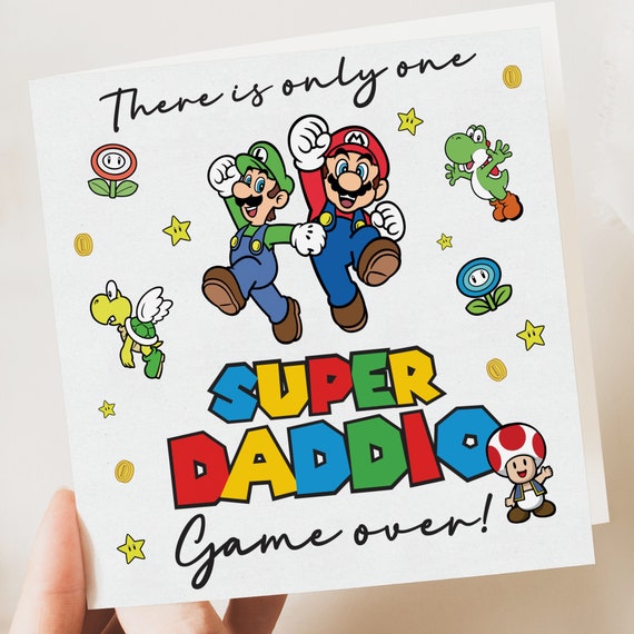 Super Daddio Fathers day card | Funny Father's Day Card | Funny Card | Fathers Day Card | Fathers Day Gift | birthday Card