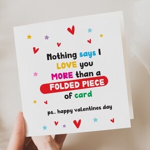 Carte drôle de Saint-Valentin pour petit ami, petite amie Carte drôle de Saint-Valentin, Femme, Mari, Fiancé, Carte drôle de Saint-Valentin pour lui, Carte drôle