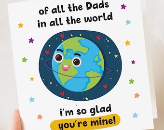 Fathers day Card | Funny Birthday Card | Funny Card Dad | Fun Birthday Day Card | Birthday Day Gift  for Dad| Funny Card | in the world