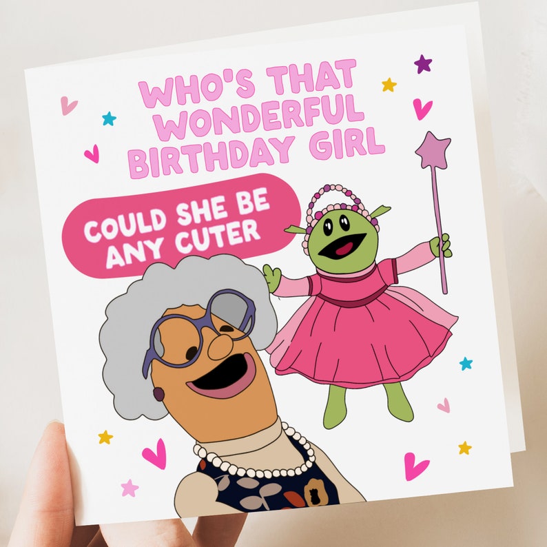 Nanalan Birthday Card