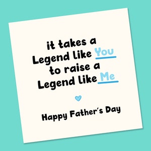 Fathers Day Card | Funny Father's Day Card | Funny Card | Father's Day Card | Father's Day Gift | Fathers Day Card | Legend Dad | Dad